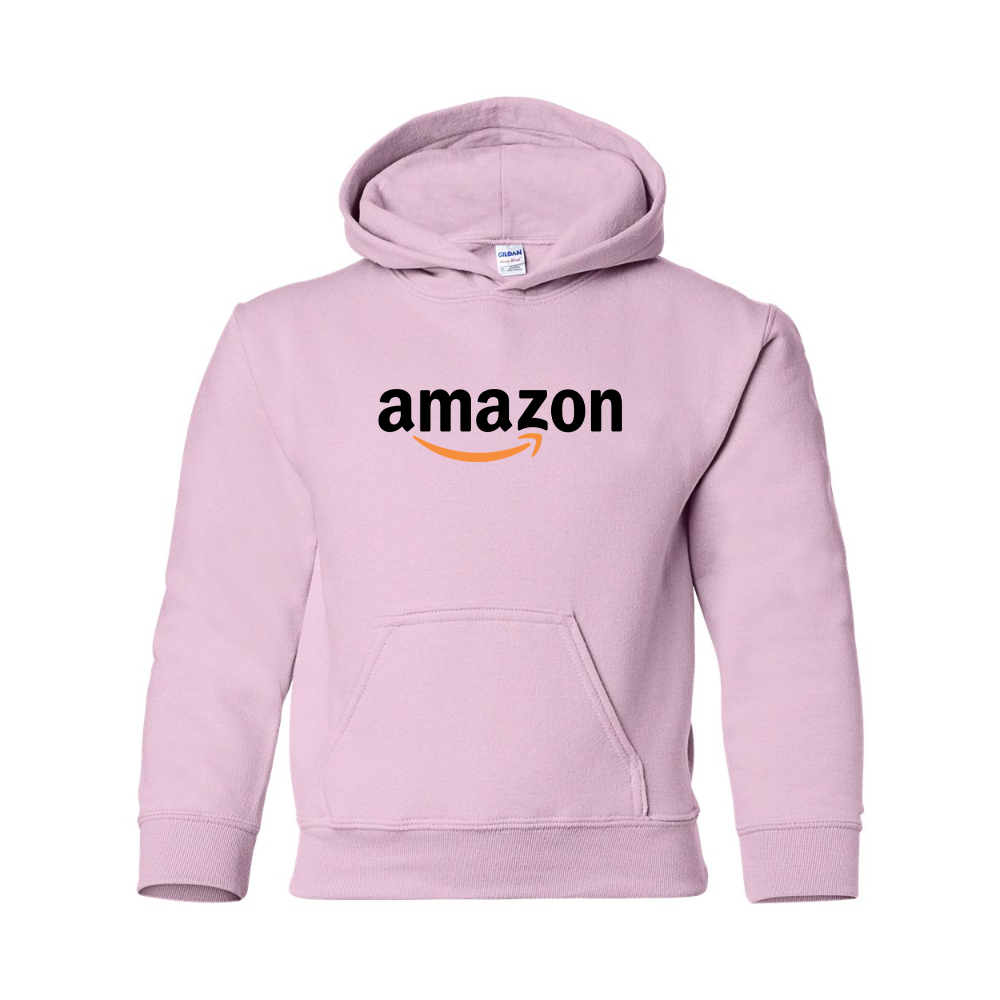 Youth Amazon Logo Gildan Heavy Blend  Hooded Sweatshirt