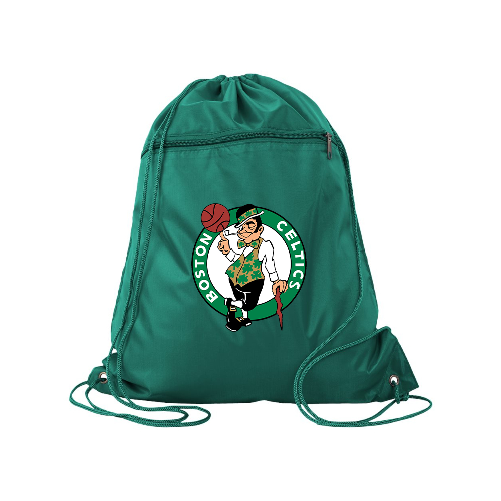 Boston Celtics Logo Q-Tees - Polyester Cinchpack