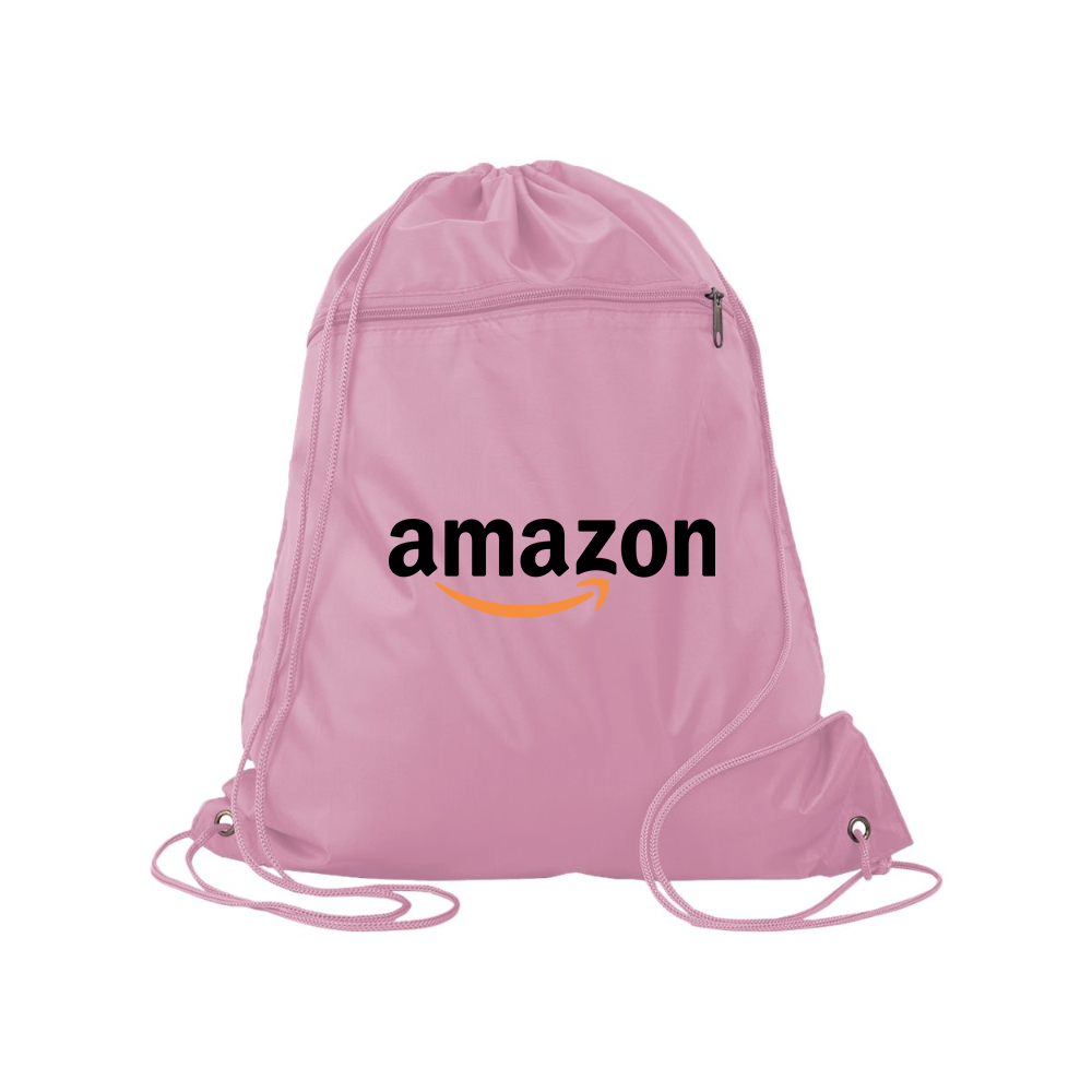 Amazon Logo Q-Tees - Polyester Cinchpack