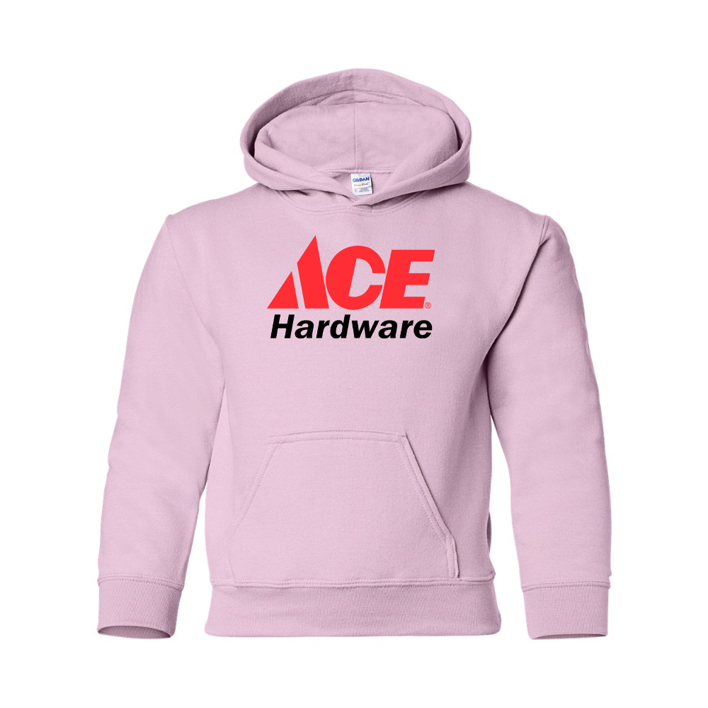 Youth ACE Hardware Logo Gildan Heavy Blend  Hooded Sweatshirt