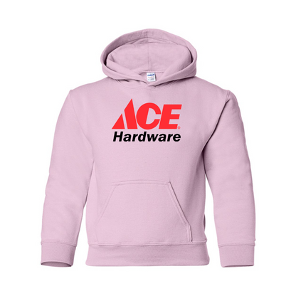 Youth ACE Hardware Logo Gildan Heavy Blend  Hooded Sweatshirt