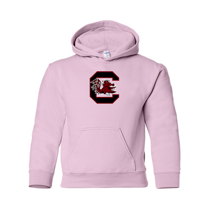 Youth South Carolina Gamecocks Logo Gildan Heavy Blend  Hooded Sweatshirt