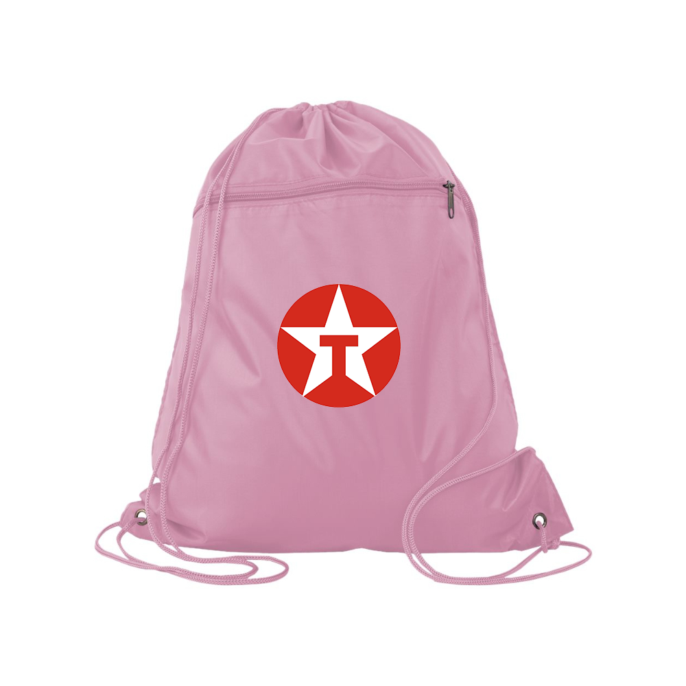Texaco Logo Q-Tees - Polyester Cinchpack