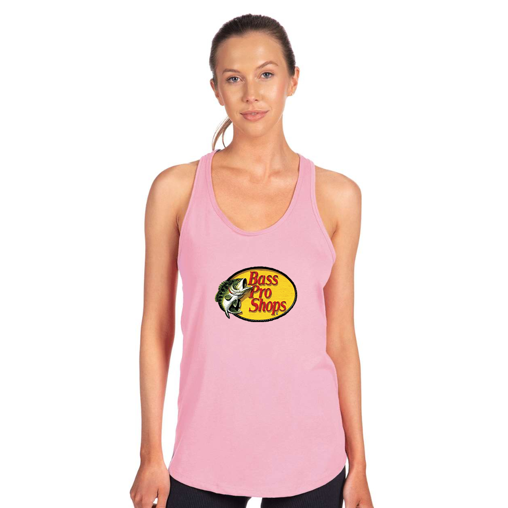 Women's Bass Pro Shops Logo Next Level Ideal Racerback Tank