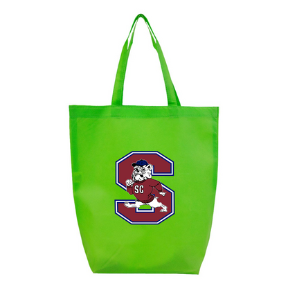 South Carolina State Bulldogs Logo Q-Tees Non-Woven Gusset Bottom Tote