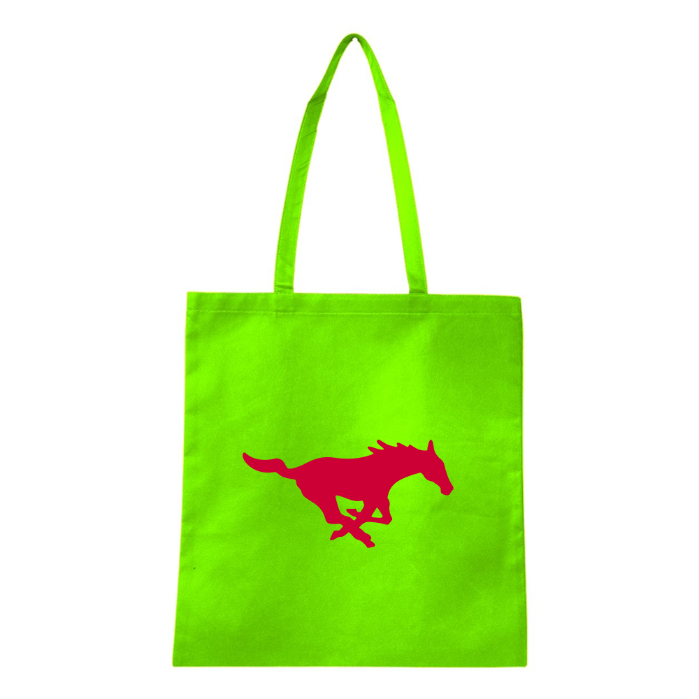 SMU Mustangs Logo Q-Tees Non-Woven  Tote