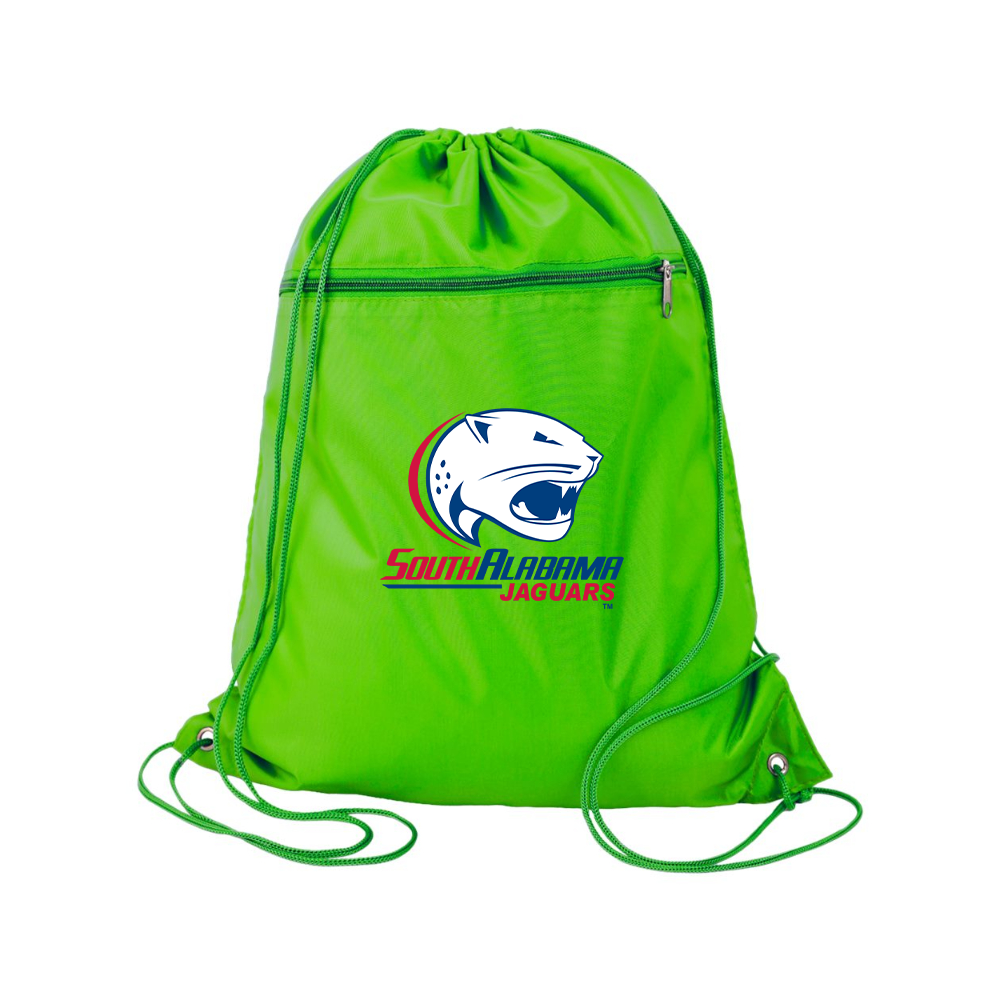South Alabama Jaguars Logo Q-Tees - Polyester Cinchpack