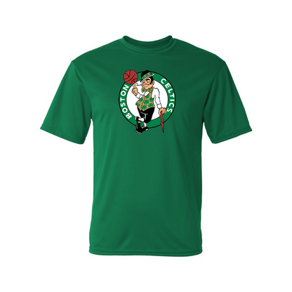 Men's Boston Celtics Logo Polyester T-Shirt