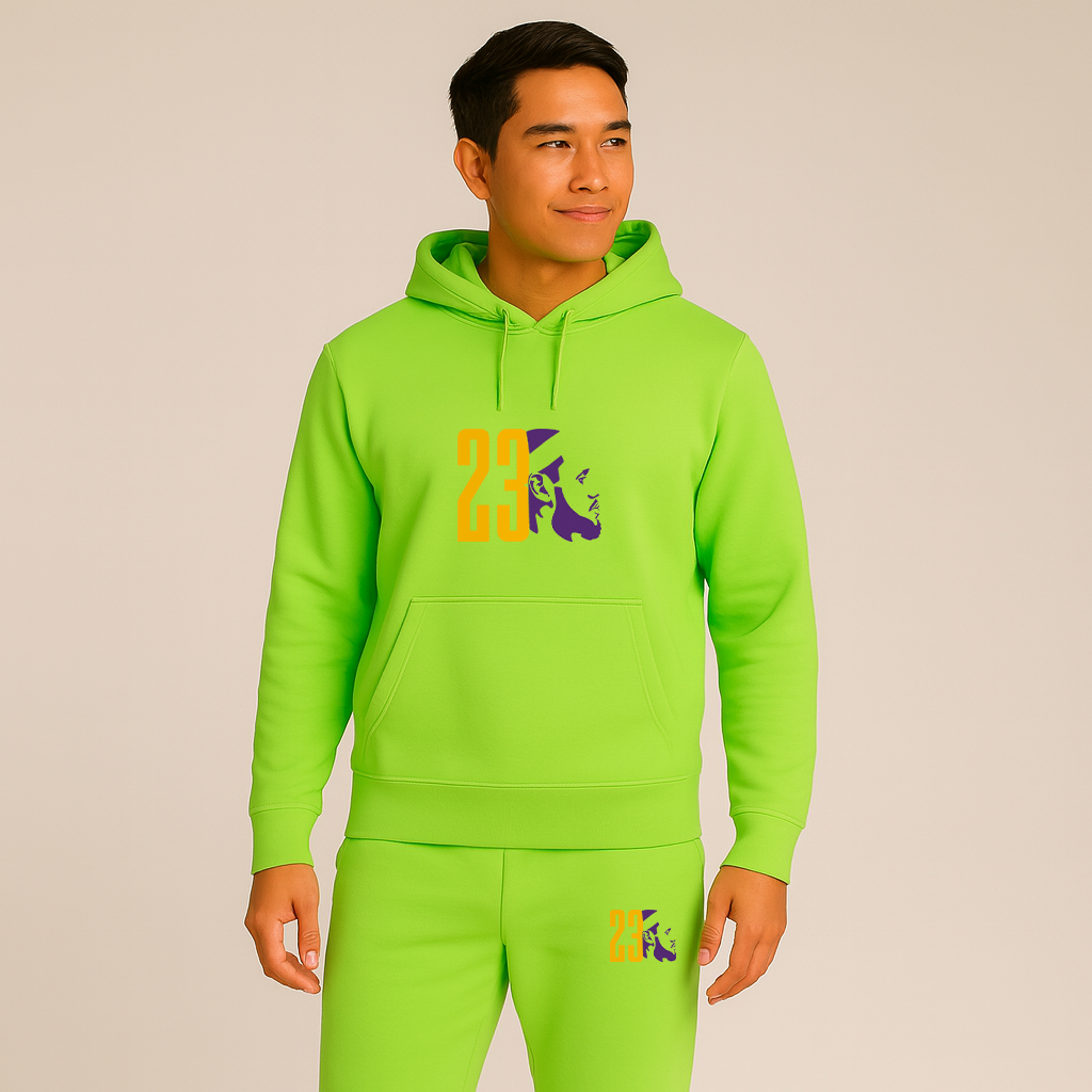 Men's Lebron James 23 Sports Hoodie Joggers Set