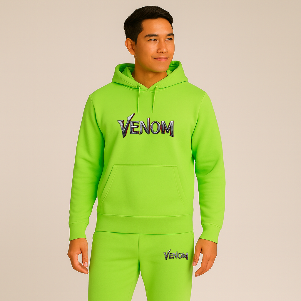 Men's Venom Movie Hoodie Joggers Set