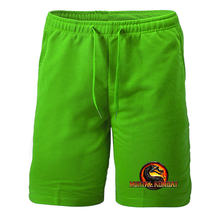 Men's Mortal Kombat Game Athletic Fleece Shorts