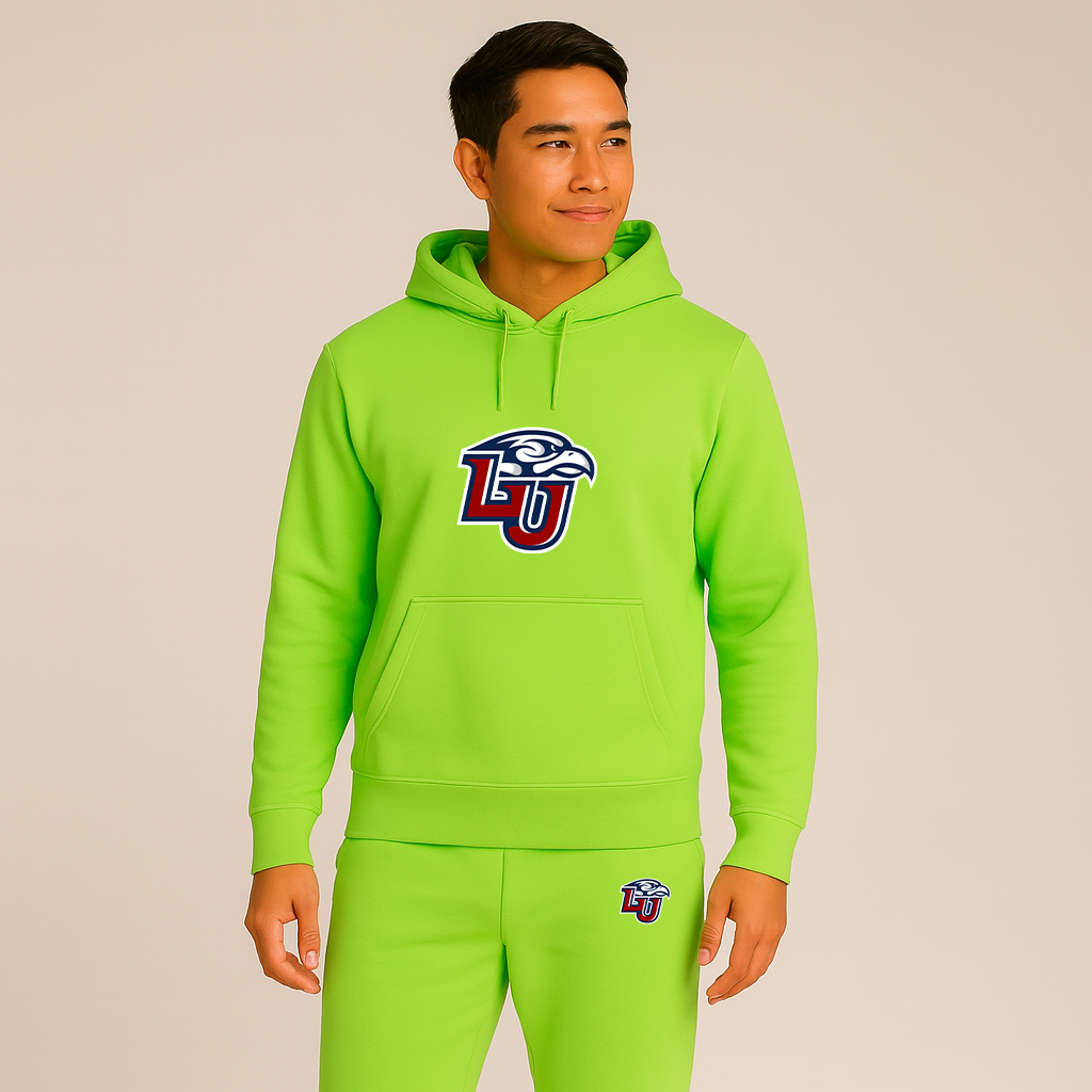 Men's Liberty Flames Logo Hoodie Joggers Set