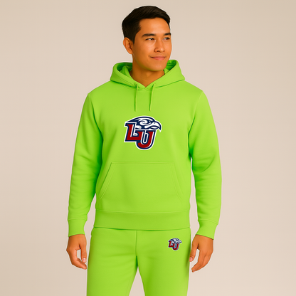 Men's Liberty Flames Logo Hoodie Joggers Set