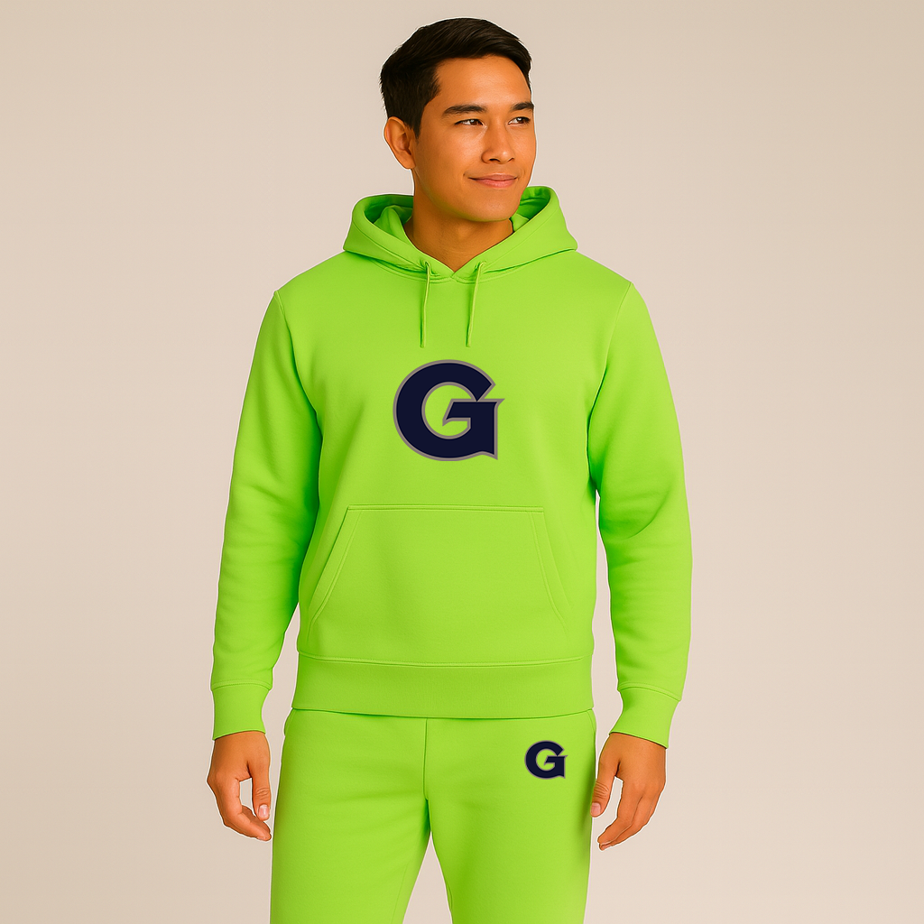 Men's Georgetown Hoyas Logo Hoodie Joggers Set