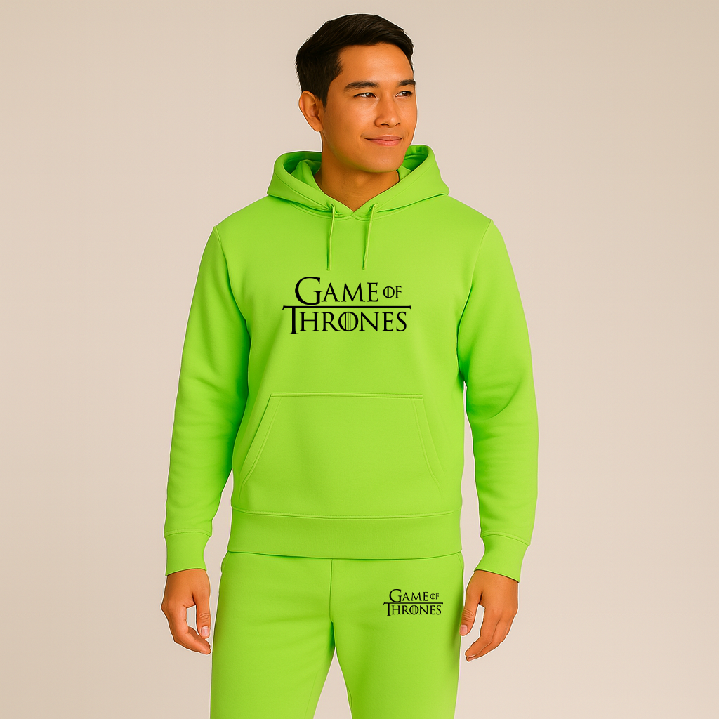 Men's Game of Thrones TV Show Hoodie Joggers Set