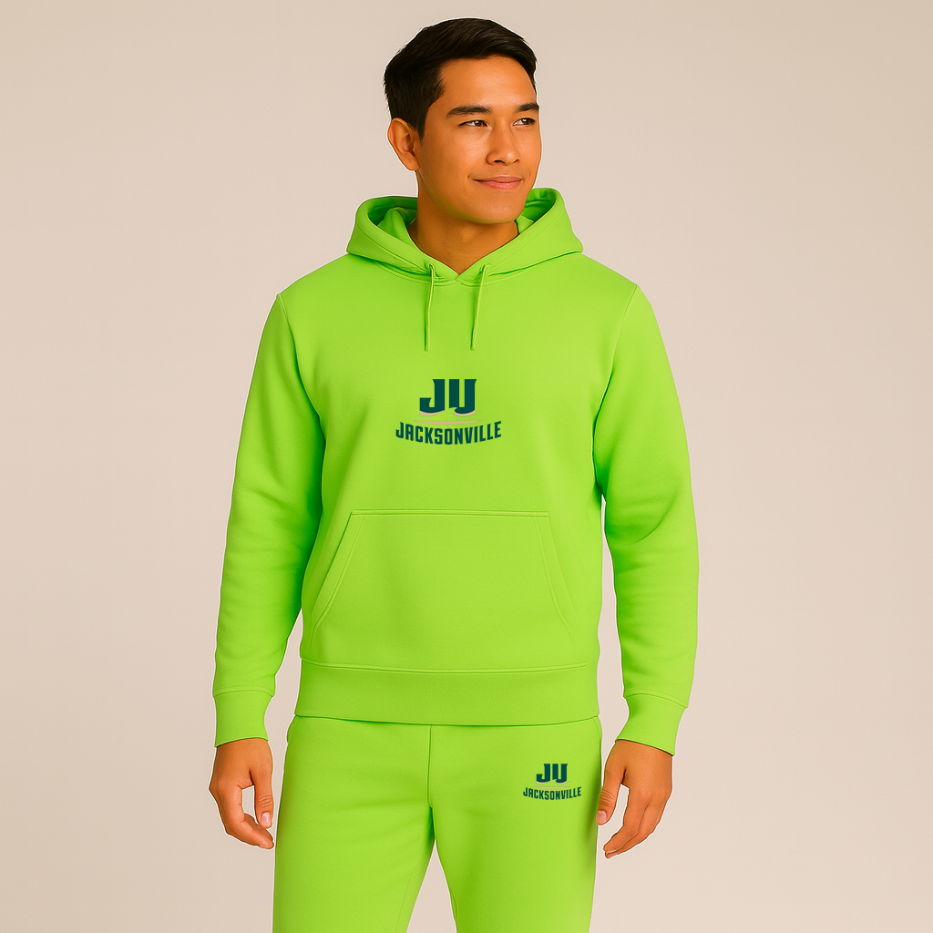Men's Jacksonville Dolphins Logo Hoodie Joggers Set