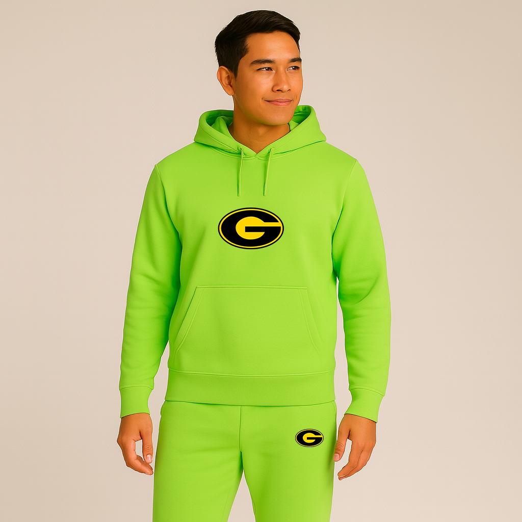 Men's Grambling State Tigers Logo Hoodie Joggers Set