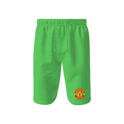 Men's Manchester United Soccer Athletic Fleece Shorts