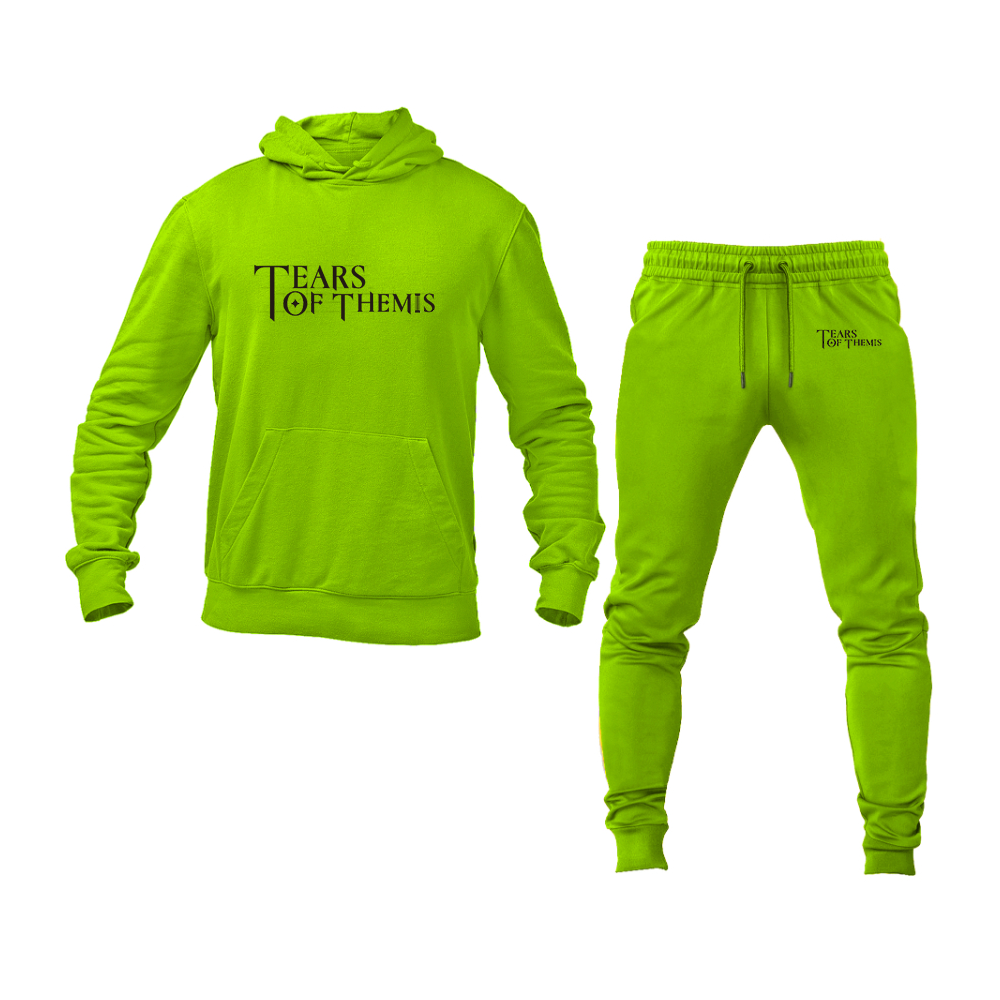 Men's Tear Of Themis Logo Hoodie Joggers Set
