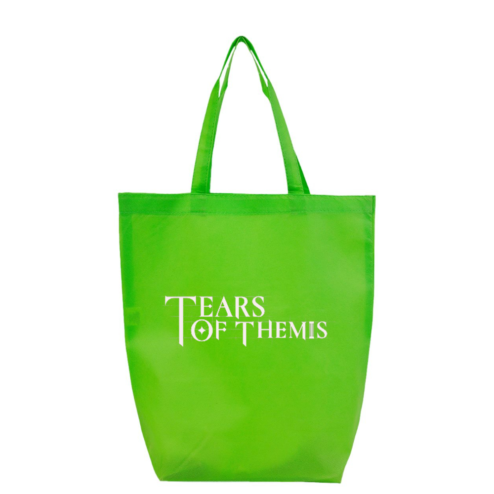 Tear Of Themis Logo Q-Tees Non-Woven Gusset Bottom Tote