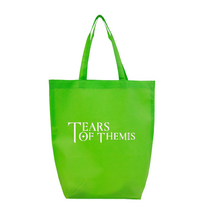 Tear Of Themis Logo Q-Tees Non-Woven Gusset Bottom Tote