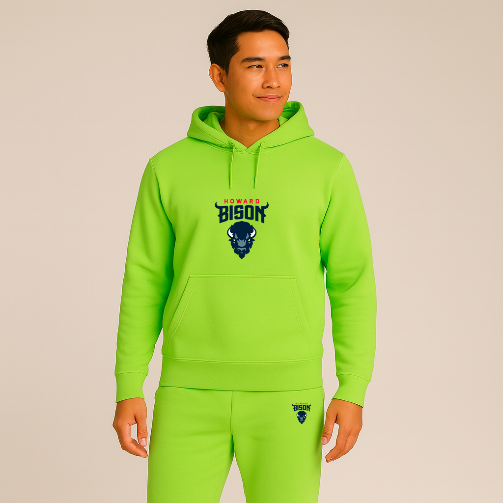 Men's Howard Bison Logo Hoodie Joggers Set