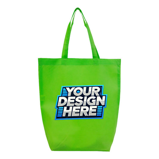 Customize - Q-Tees - Non-Woven Gusset Bottom Tote - Q1251