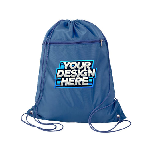 Customize - Q-Tees - Polyester Cinchpack - Q135200