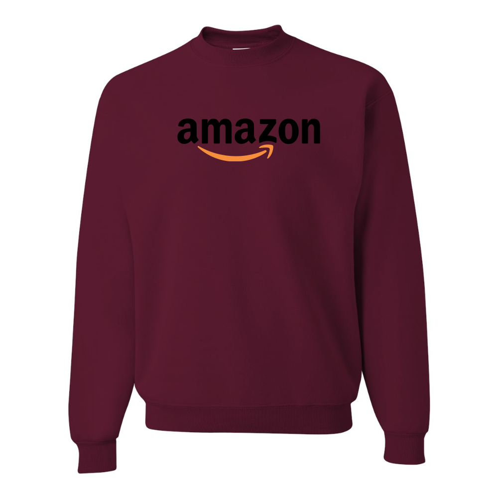 Men's Amazon Logo  JERZEES NuBlend Crewneck Sweatshirt