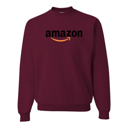 Men's Amazon Logo  JERZEES NuBlend Crewneck Sweatshirt