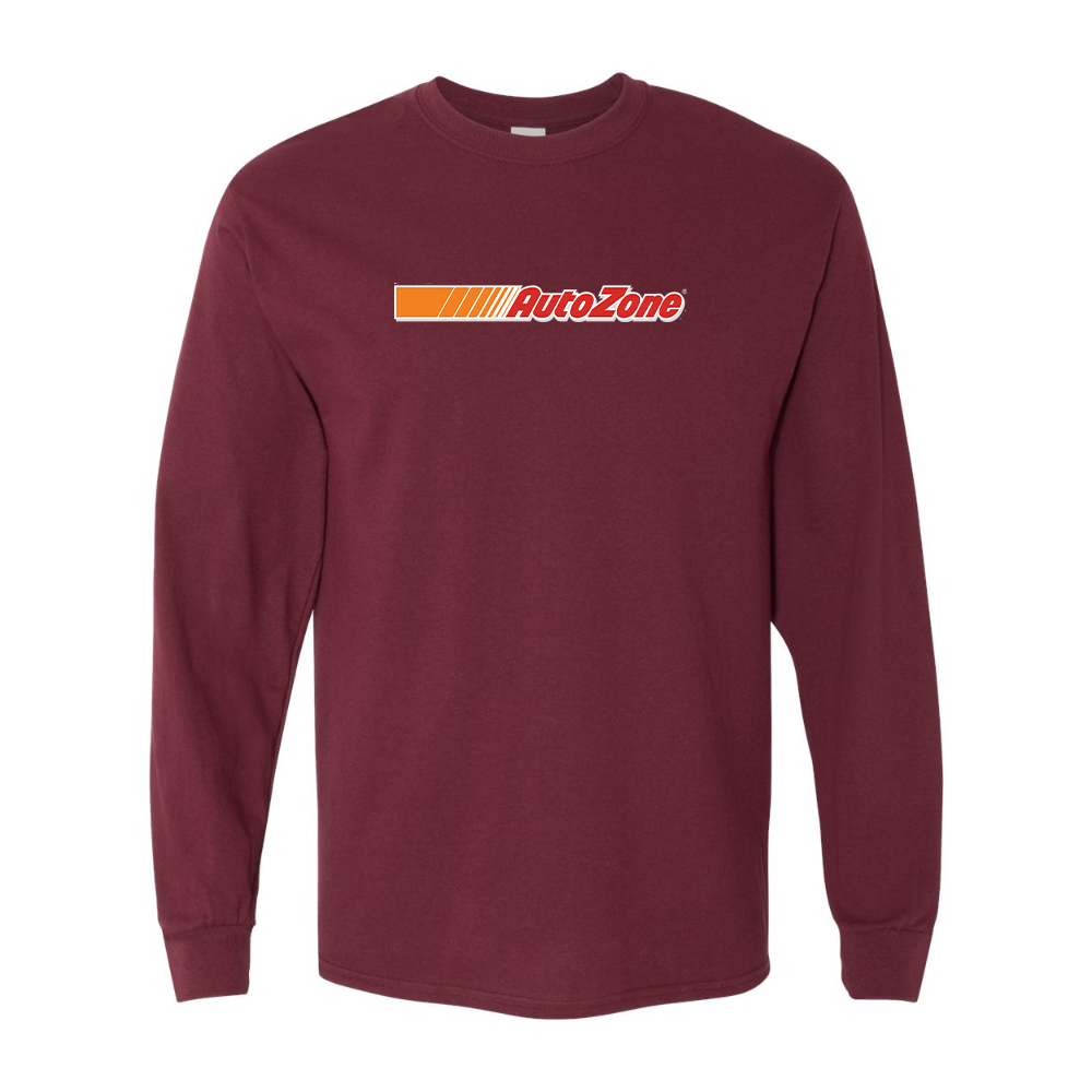 Men's AutoZone Logo Gildan Heavy Cotton Long Sleeve T-Shirt