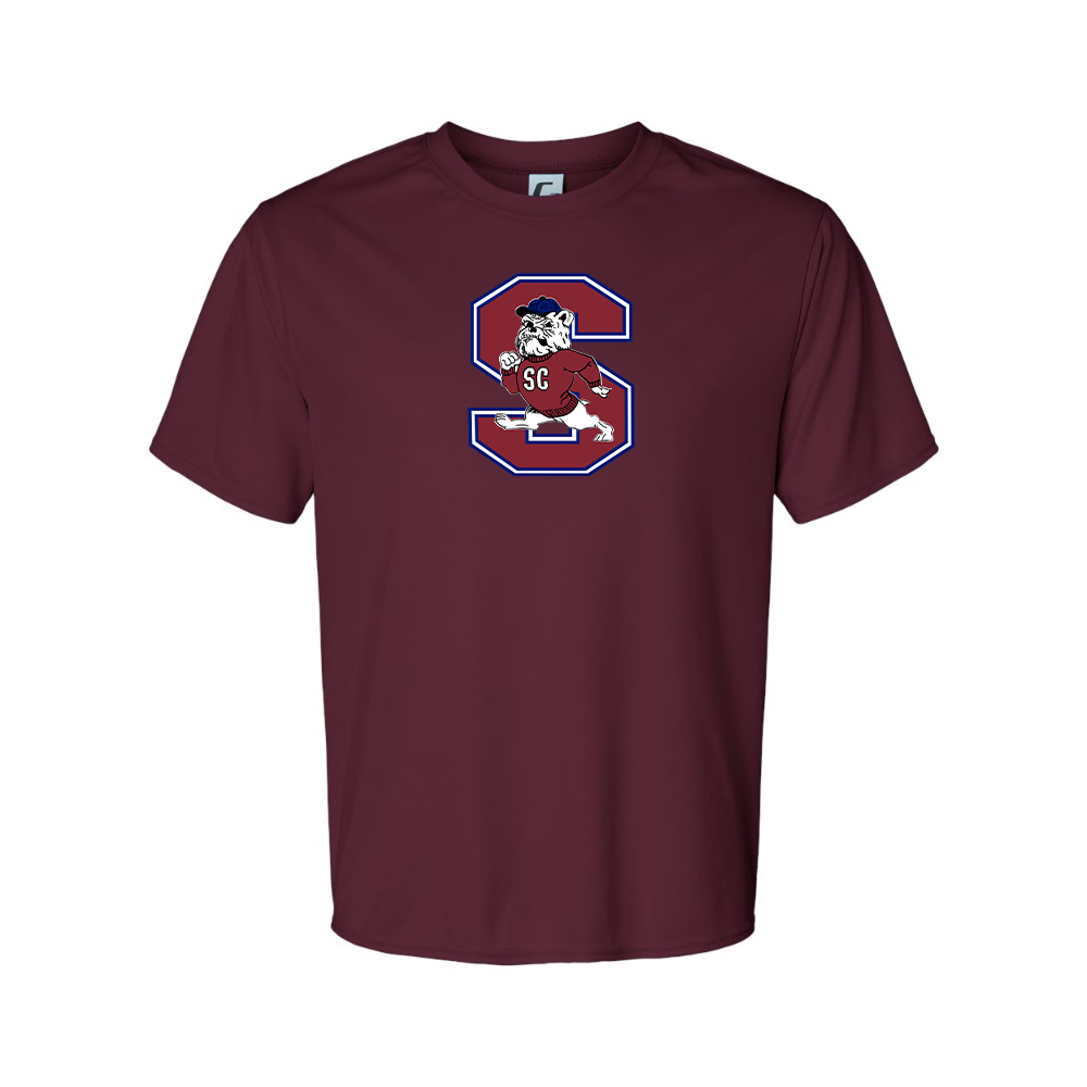 Men's South Carolina State Bulldogs Logo Polyester T-Shirt