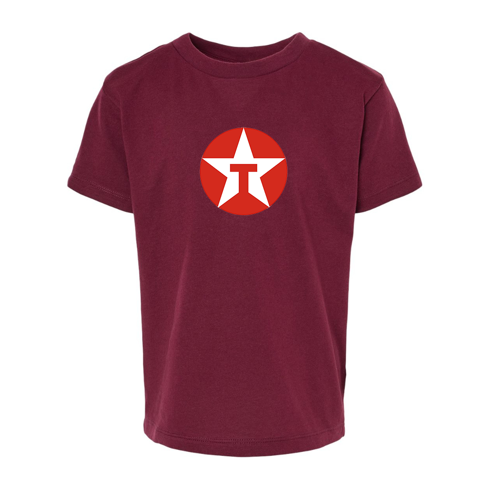 Texaco Logo BELLA  CANVAS Toddler Jersey Tee