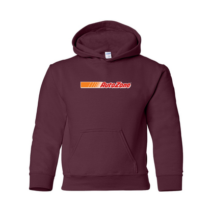 Youth AutoZone Logo Gildan Heavy Blend  Hooded Sweatshirt