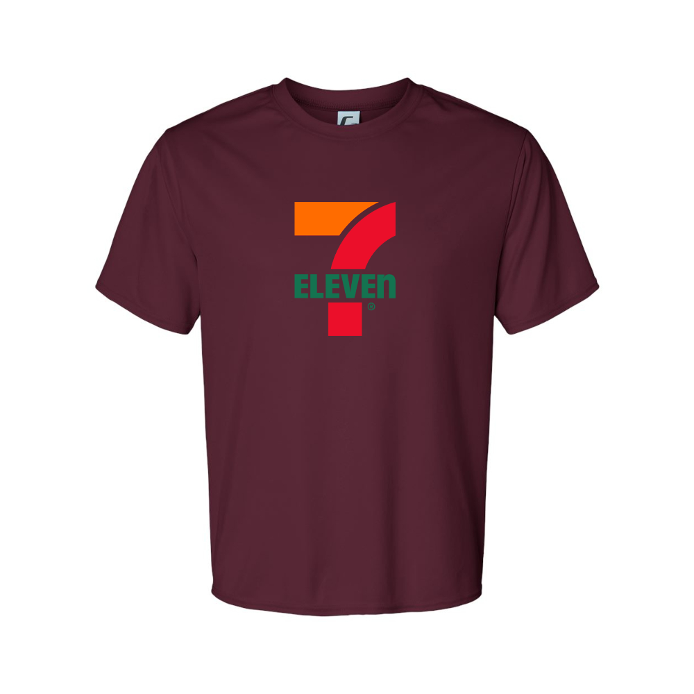 Men's 7 Eleven Logo Polyester T-Shirt