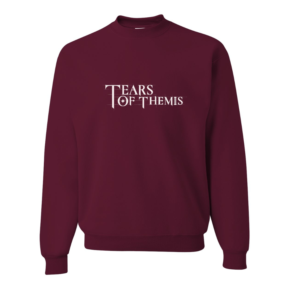 Men's Tear Of Themis Logo JERZEES NuBlend Crewneck Sweatshirt