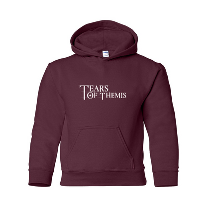 Youth Tear Of Themis Logo Gildan Heavy Blend  Hooded Sweatshirt