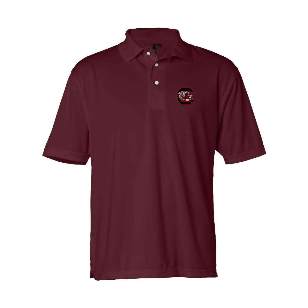 Men's South Carolina Gamecocks Logo Sierra Pacific Moisture Free Mesh Polo