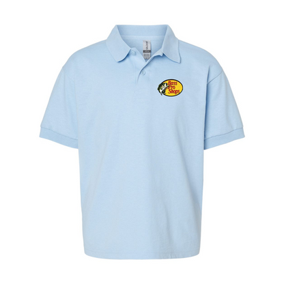 Youth Bass Pro Shops Logo Gildan Dry Blend Jersey Polo