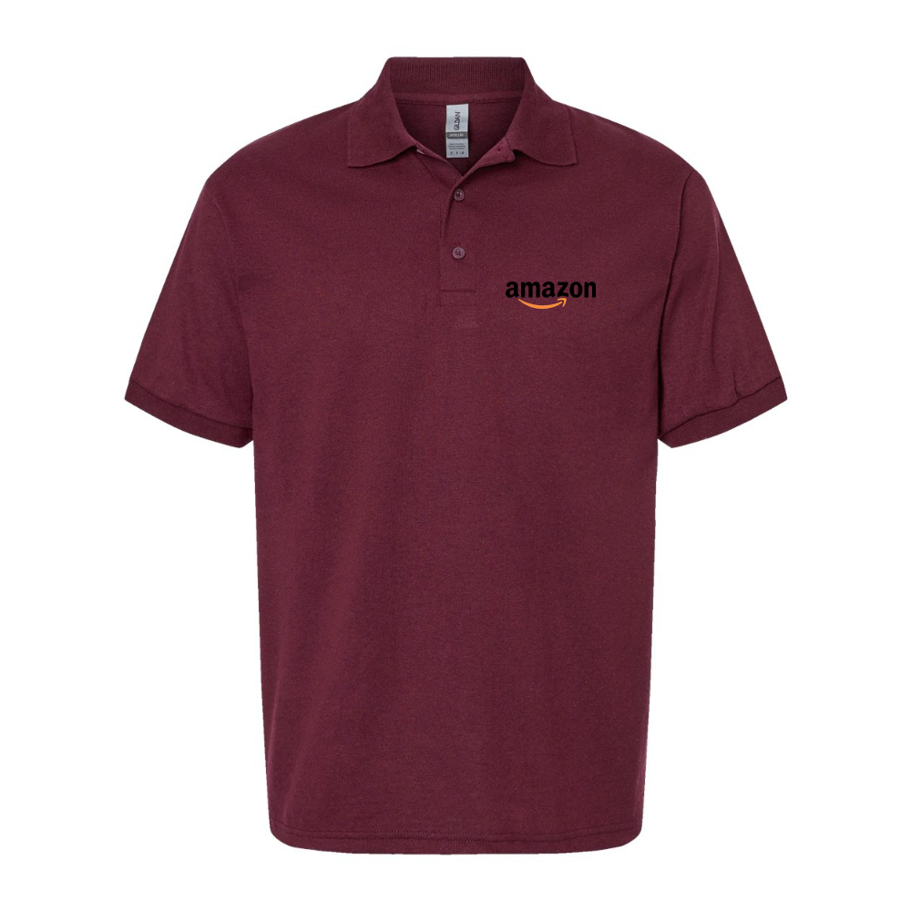 Men's Amazon Logo Gildan Dry Blend Jersey Polo