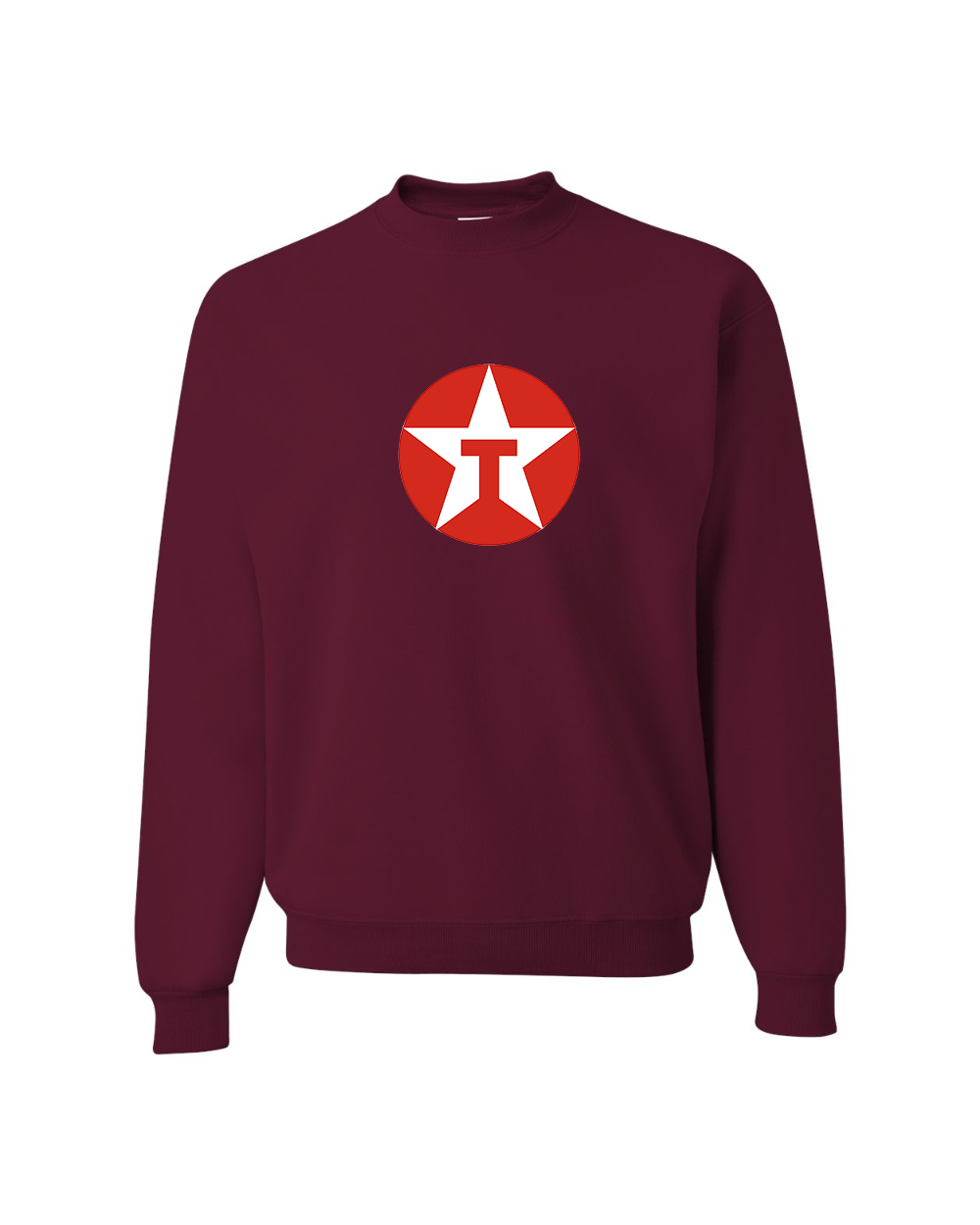 Men's Texaco Logo  JERZEES NuBlend Crewneck Sweatshirt