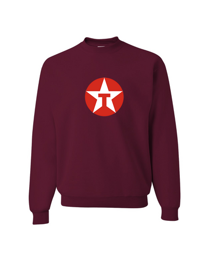 Men's Texaco Logo  JERZEES NuBlend Crewneck Sweatshirt