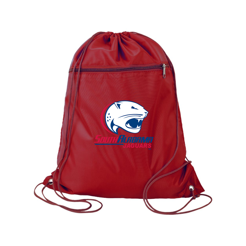 South Alabama Jaguars Logo Q-Tees - Polyester Cinchpack