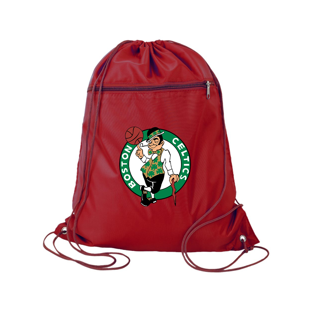 Boston Celtics Logo Q-Tees - Polyester Cinchpack