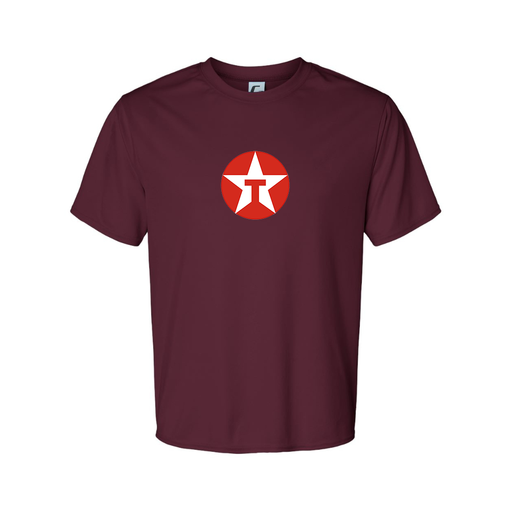 Men's Texaco Logo Polyester T-Shirt