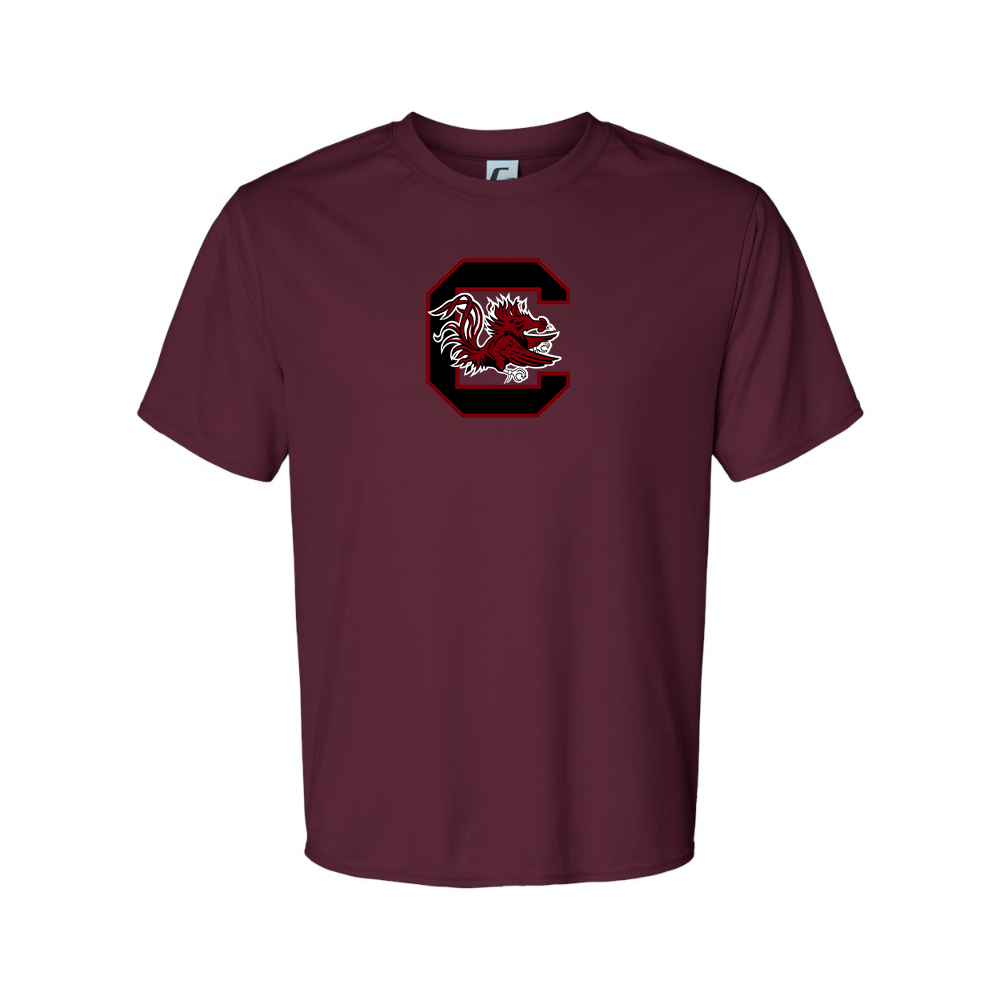 Men's South Carolina Gamecocks Logo Polyester T-Shirt