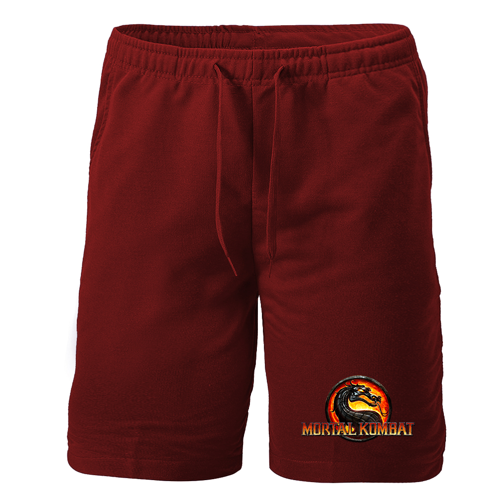 Men's Mortal Kombat Game Athletic Fleece Shorts