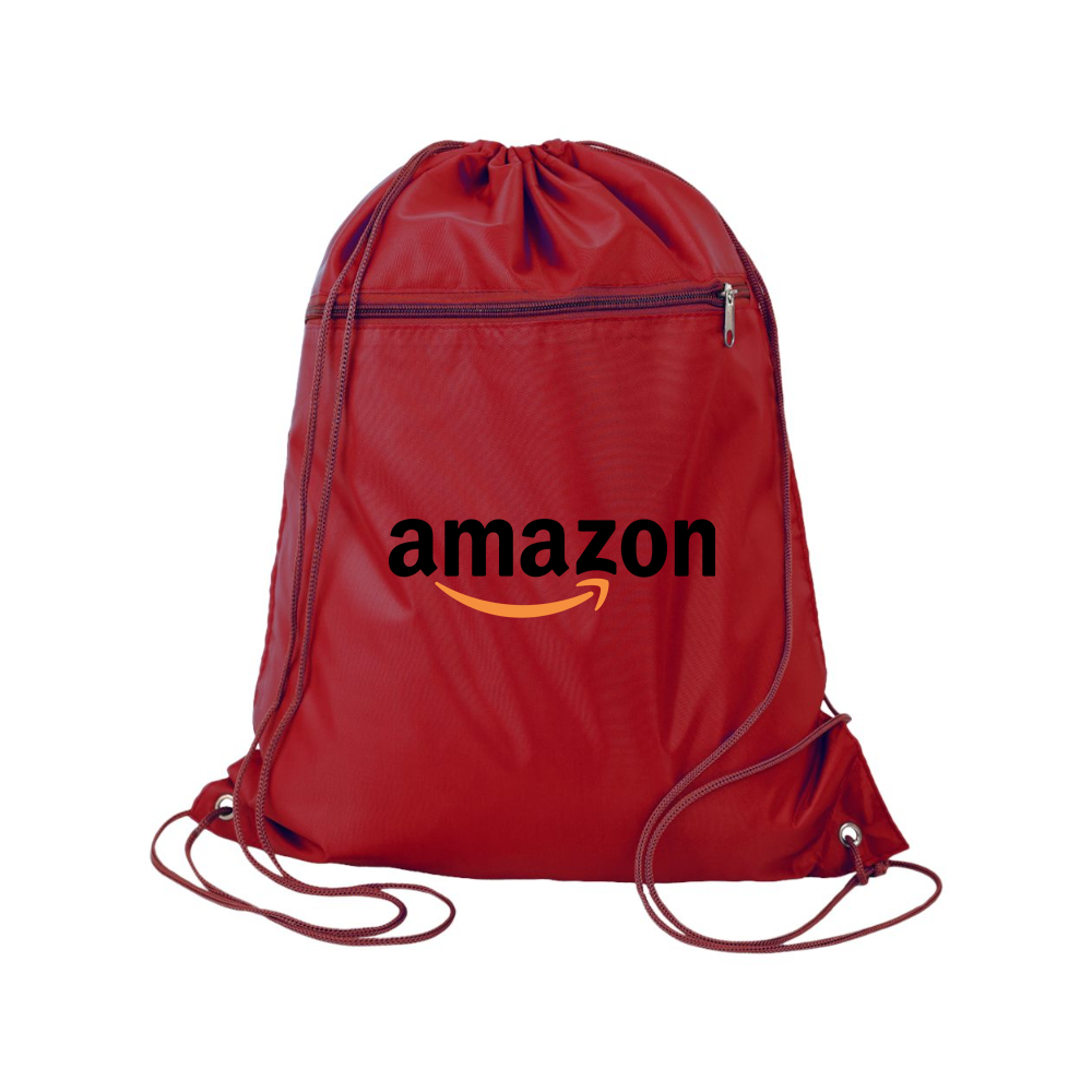 Amazon Logo Q-Tees - Polyester Cinchpack