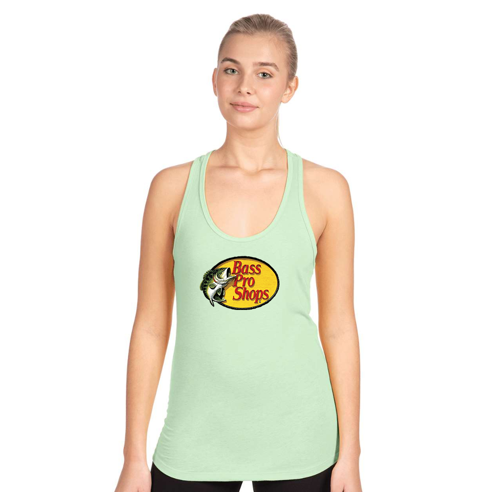Women's Bass Pro Shops Logo Next Level Ideal Racerback Tank