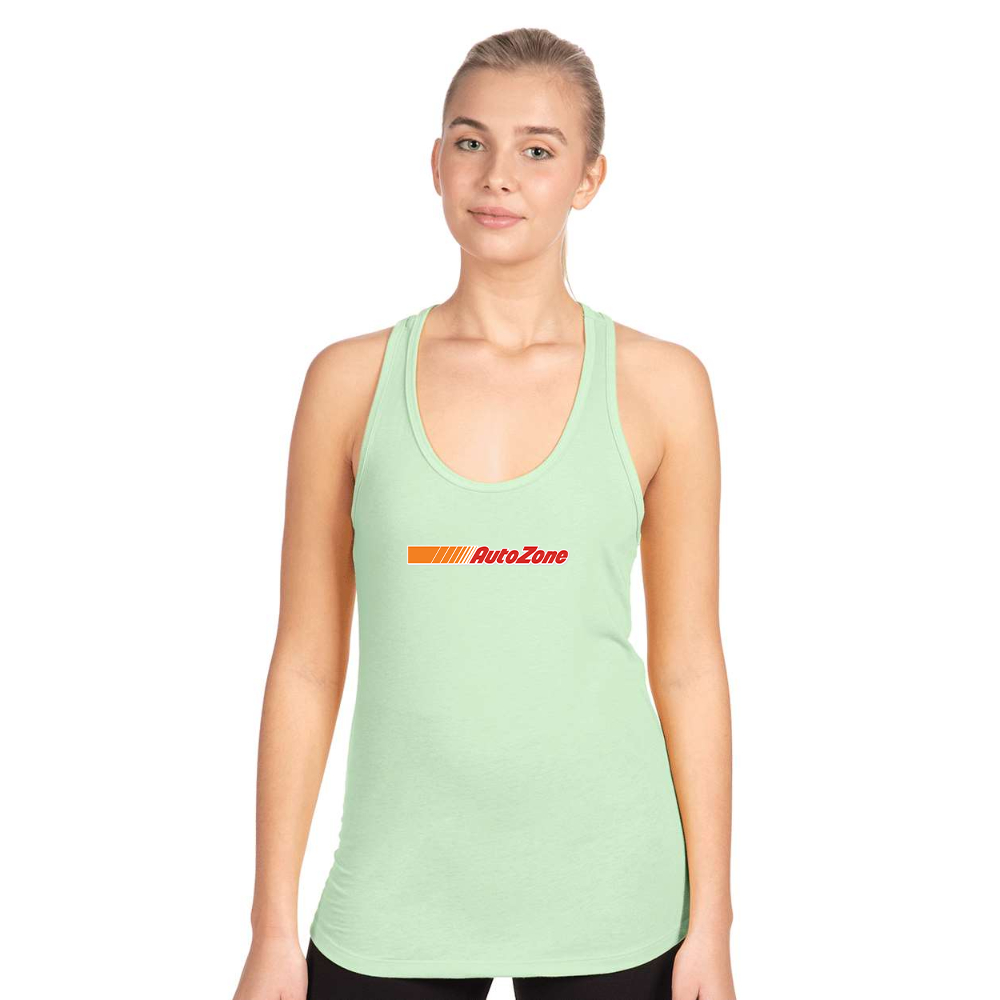 Women's AutoZone Logo Next Level Ideal Racerback Tank